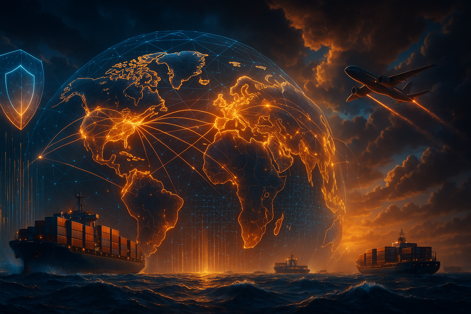 مقابله استراتژیک با ریسک‌ها و عدم قطعیت‌ها در حمل و نقل بین‌المللی کالا: راهنمای تخصصی مدیریت تاب‌آوری زنجیره تأمین