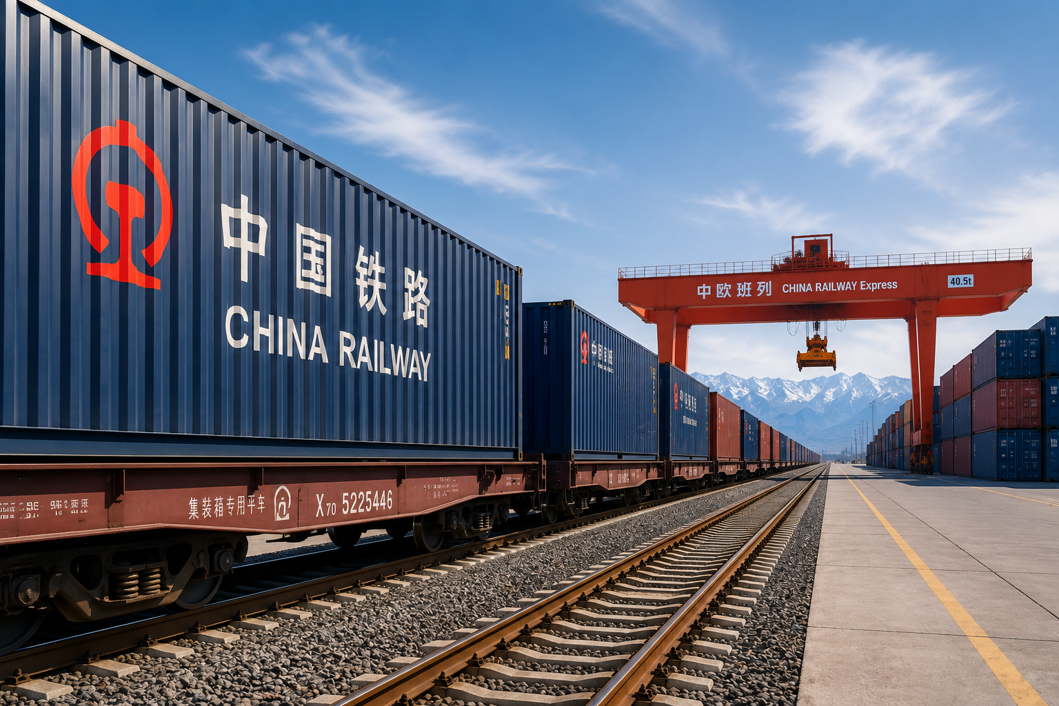 What China–Central Asia Rail Freight Means in 2026